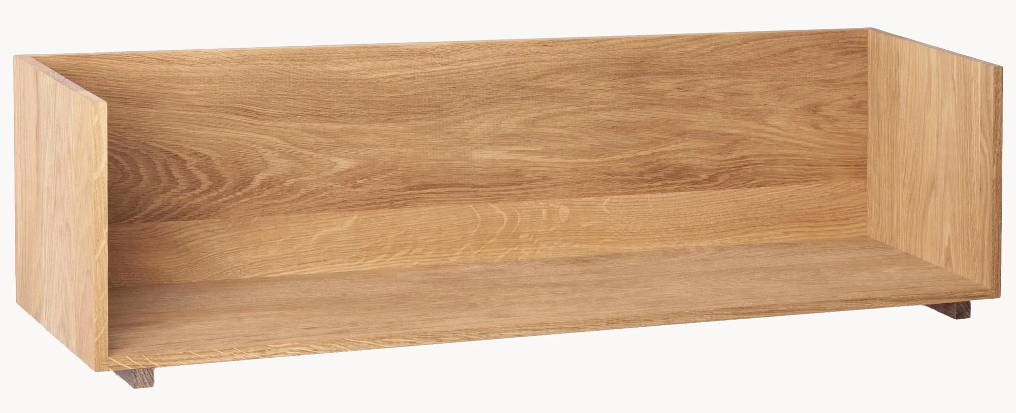 Nástenná polica z dubového dreva Stack