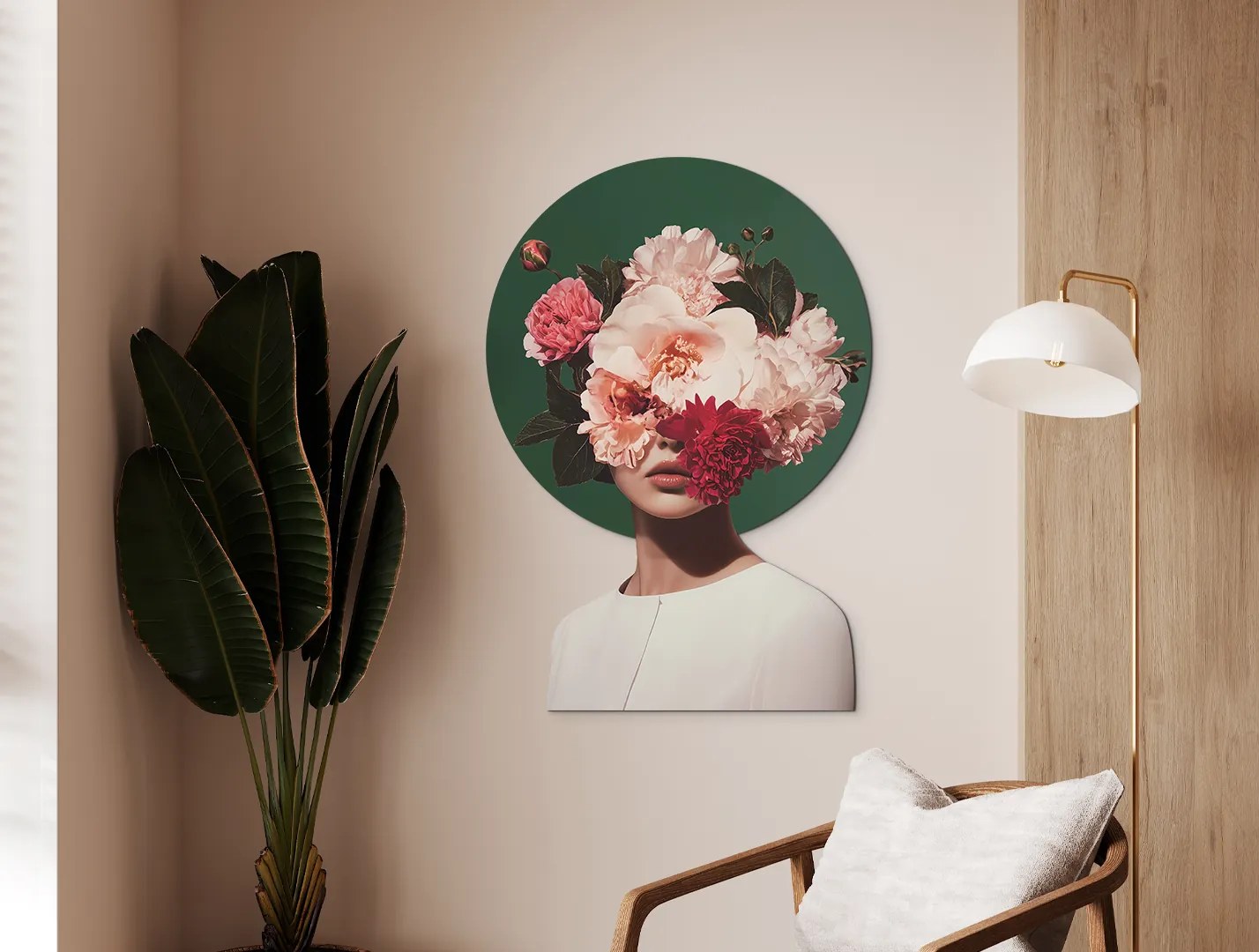 drevko | Obraz Úkryt v kráse kvetov 60 x 415 cm