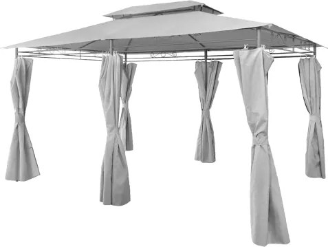 Garden Line ALTANA GARDEN PAVILION GREY 3 X 4M 3 x 4 x H2,6 m *5712