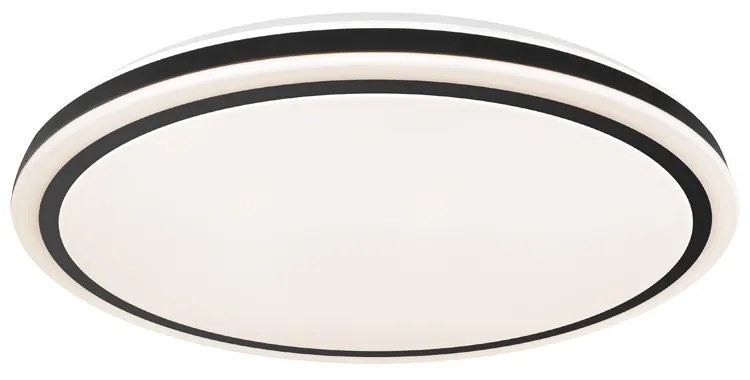 TOP LIGHT Svetlo stropné Onyx KM RC, Biela-Čierna