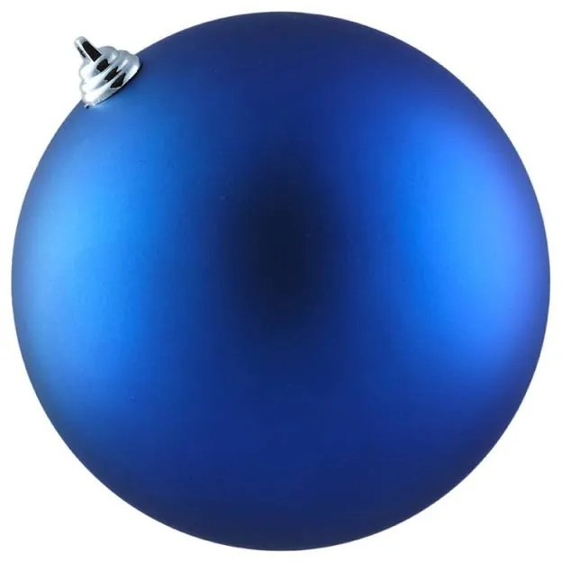 DECOLED Plastová guľa, priemer 20 cm, modrá matná, UV