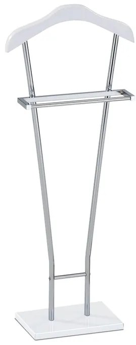 BONTEC Nemý sluha, kov, biela, 83499-04 WT Farba: Biela