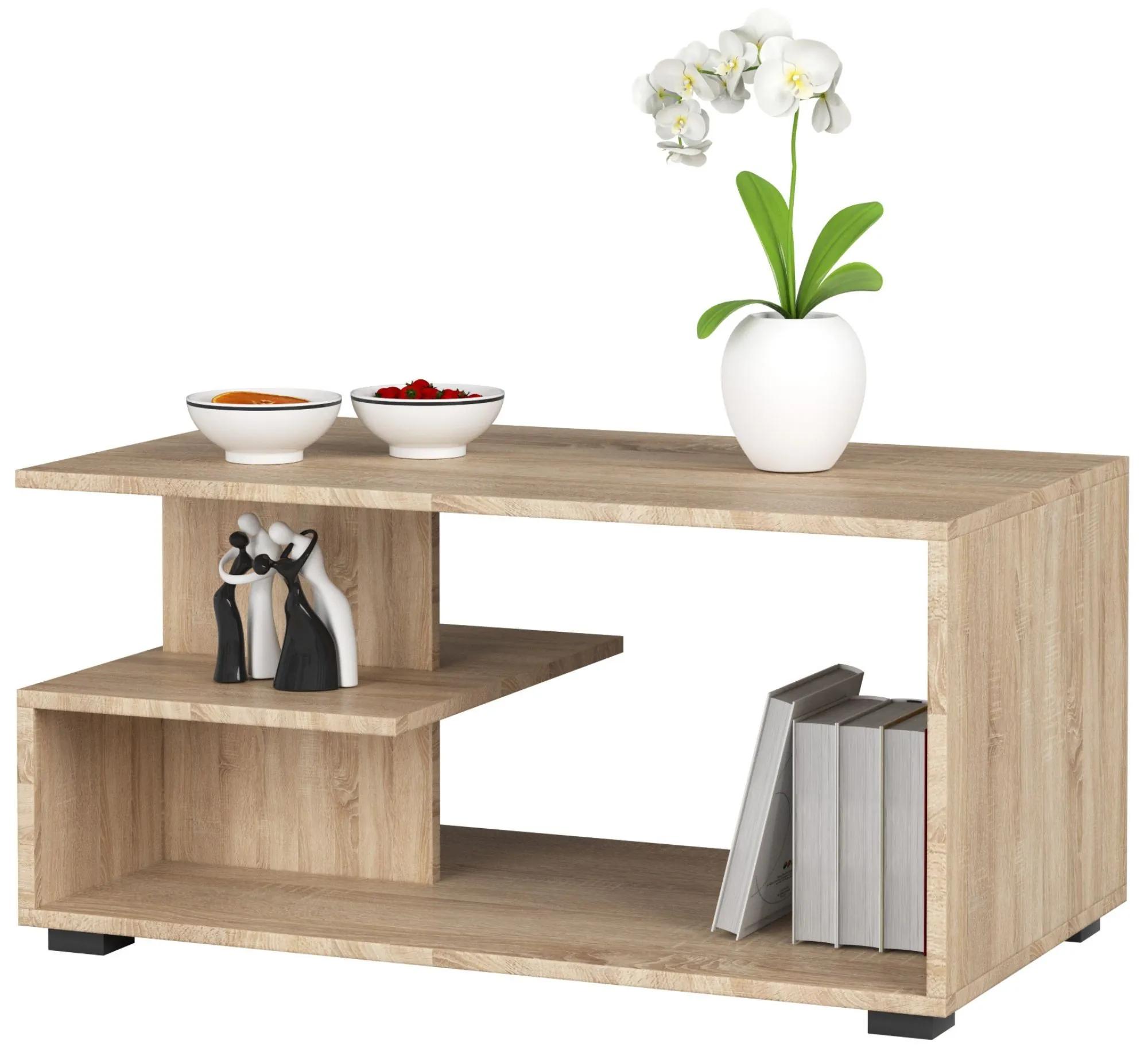 Konferenčný stolík Palak (dub sonoma). Akcia -19%. Vlastná spoľahlivá doprava až k Vám domov. 1068641