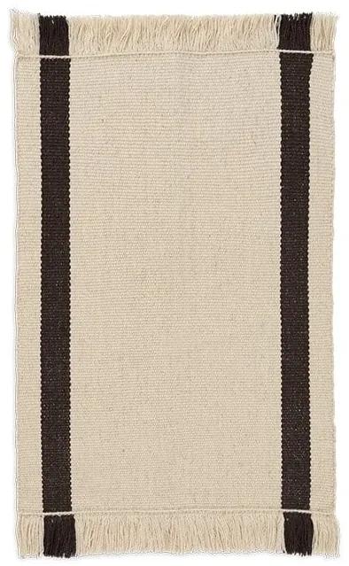 Ferm Living Calm Kelim off-white coffee 50 x 70 cm