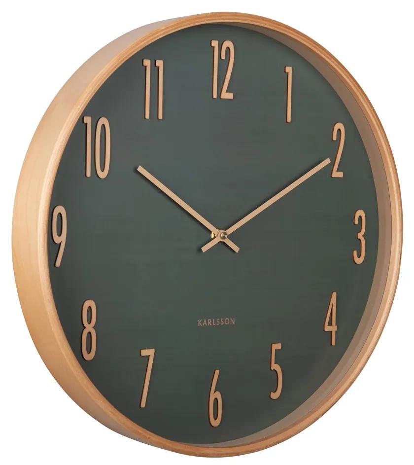 Nástenné hodiny Karlsson KA5996GR, 40cm