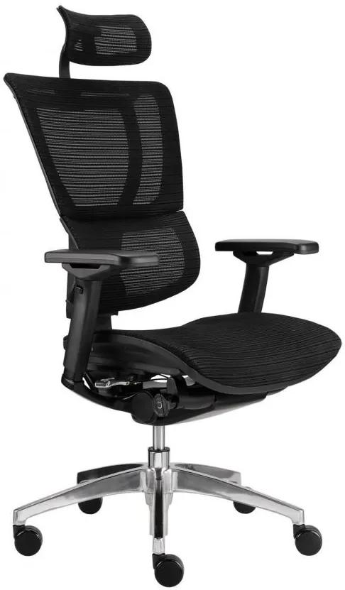 ALBA Manažérska kancelárska stolička JOO FULL MESH čierna