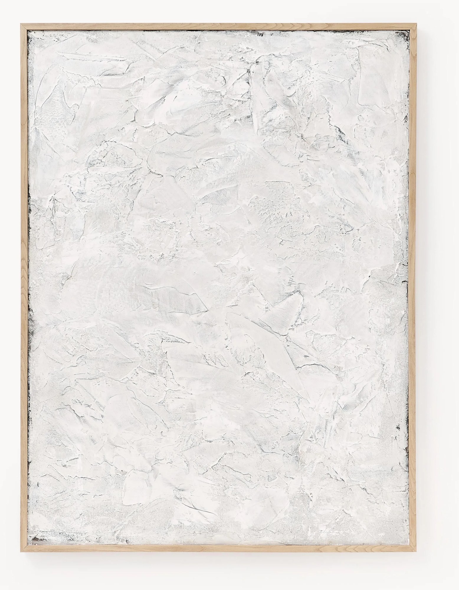 Ručne maľovaný obraz na plátne's dreveným rámom Simple Living