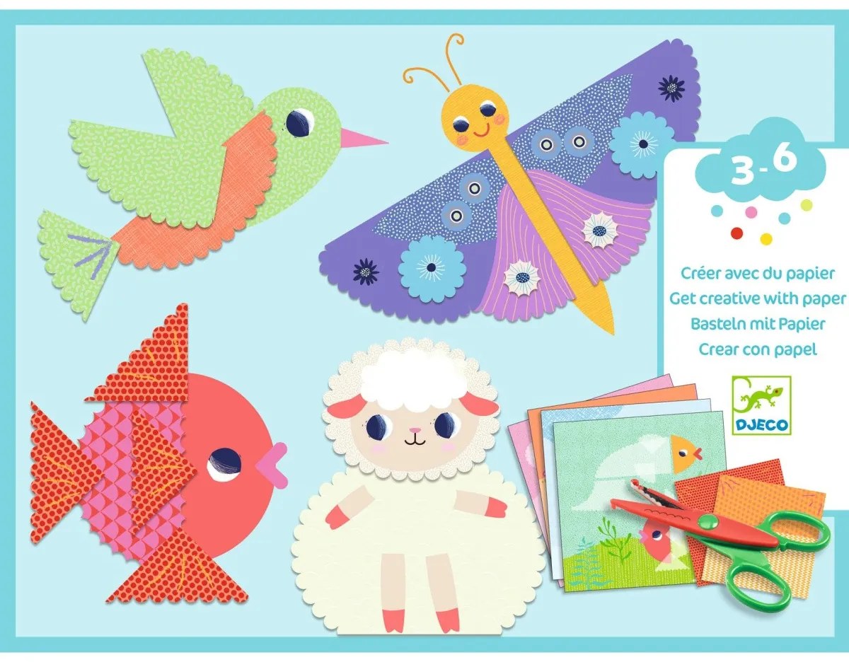 Kreatívna súprava - učíme sa strihať