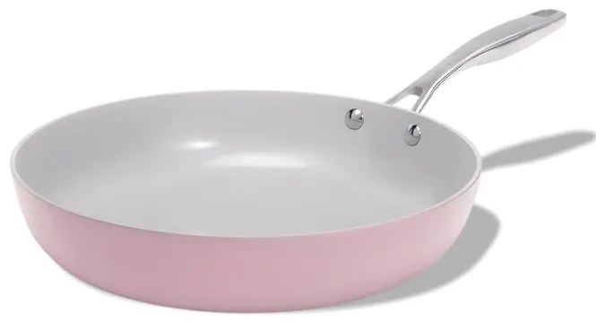 Elmich Nepriľnavá keramická panvica Vital Ø 26 cm - ružová