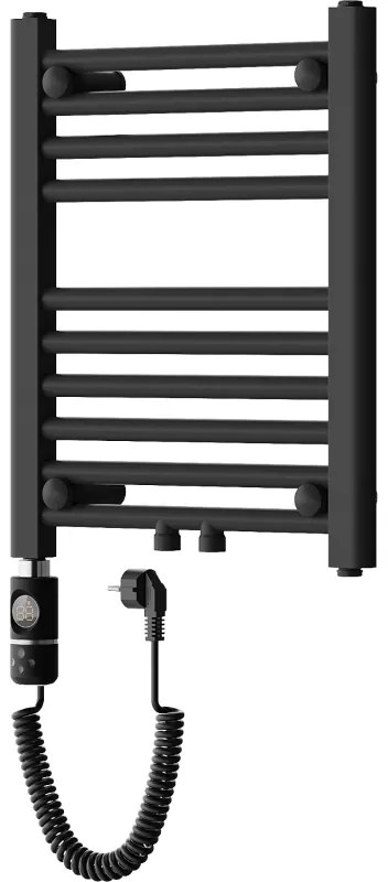 Mexen Mars, elektrické vykurovacie teleso 500 x 400 mm, 300 W, čierna, W110-0500-400-2300-70