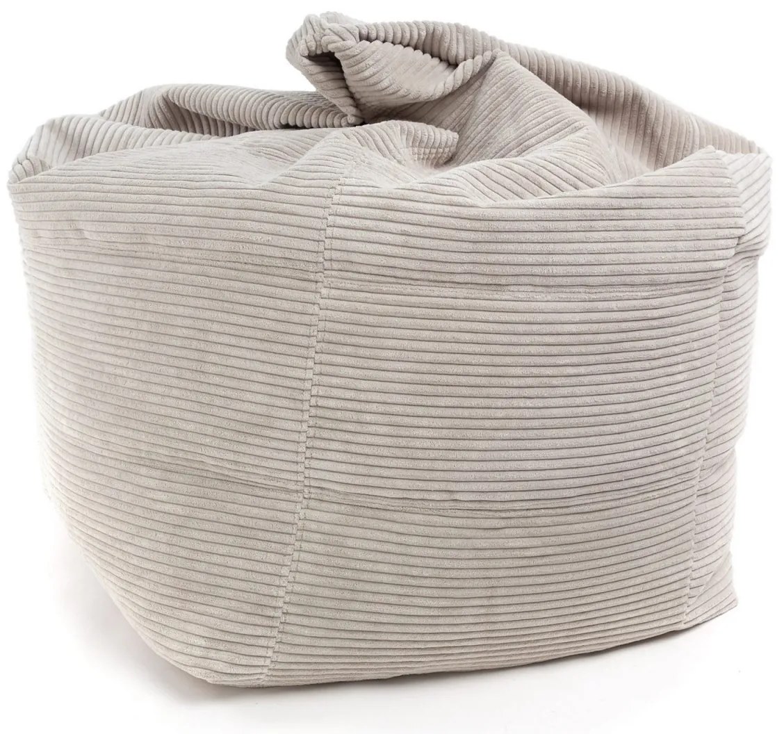 Sedací vak Sofi štruktúrovaný Farba: SZ83 - béžový