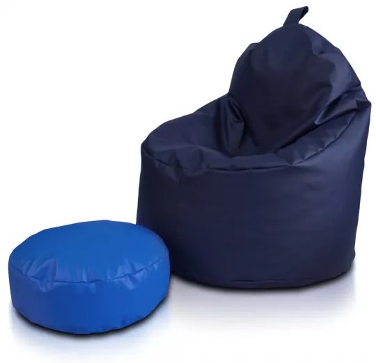 INTERMEDIC SK Sedací vak INTERMEDIC YOKO Farba: E11 - Modrá tmavá (Ekokoža)