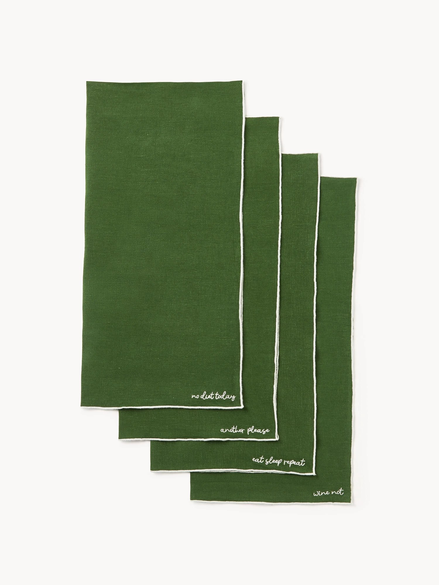 Ľanové obrúsky Cosmo, 4 ks