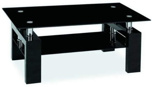 Konferenčný stolík Lisa II, čierna