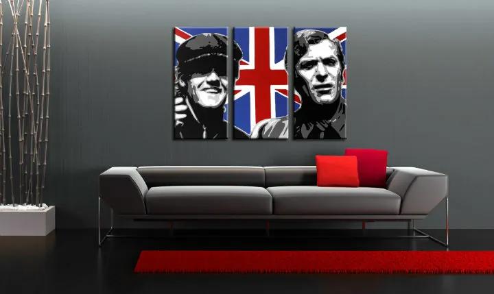 Ručne maľovaný POP Art obraz Italian Job | rôzne rozmery