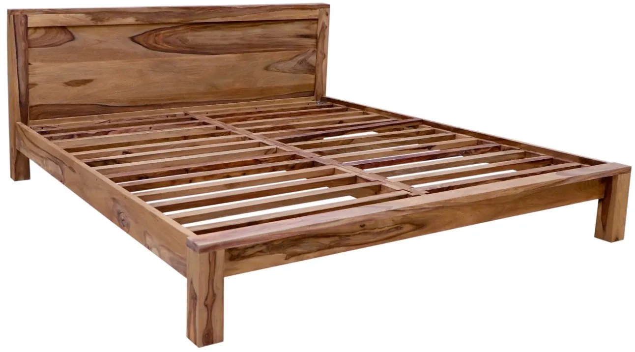 furniture-nabytek.cz - Masívna posteľ 180x200 z dreva palisander