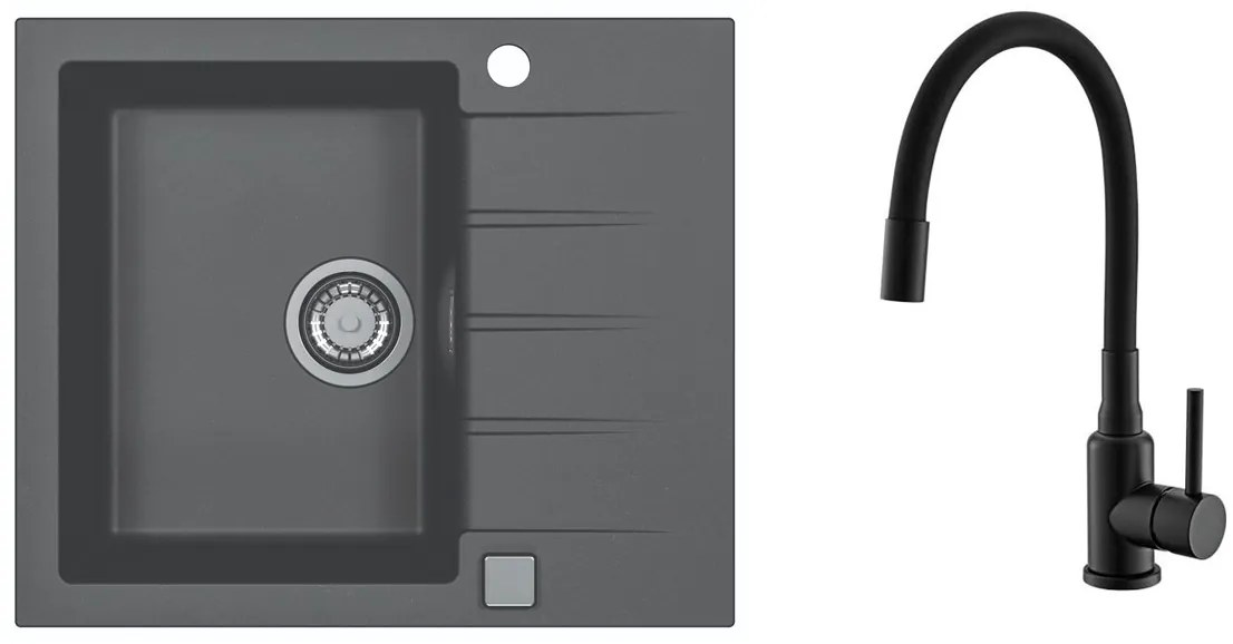 SET ALVEUS CADIT 10/91 + BATERIE MINTAS BLACK MATT