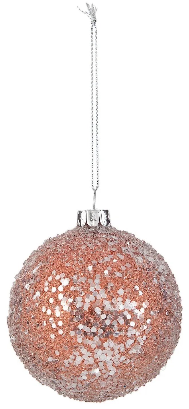 Bronzová vianočné gule - Ø 7 cm