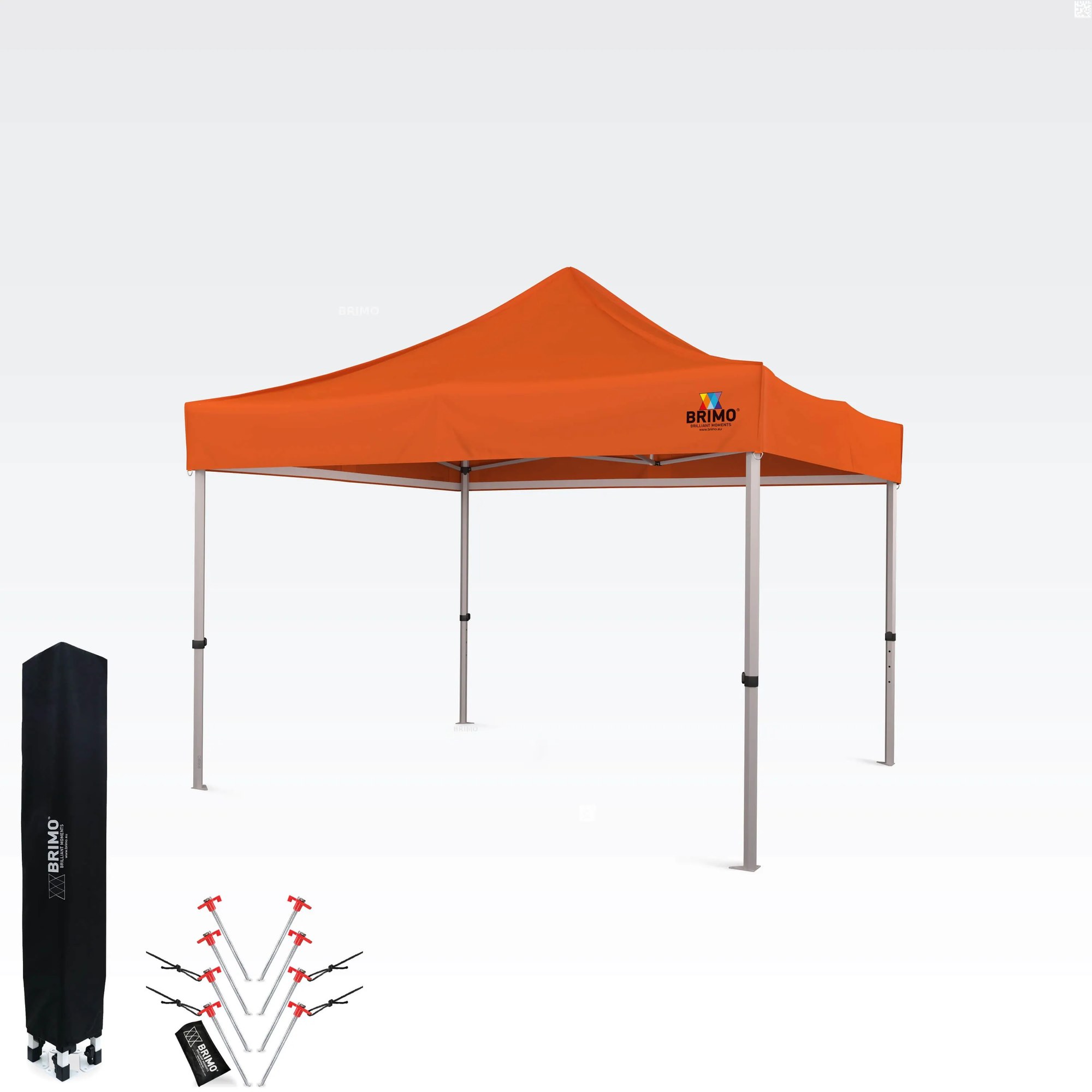 BRIMO Záhradný altánok 3x3m - bez stien - Oranžová 35
