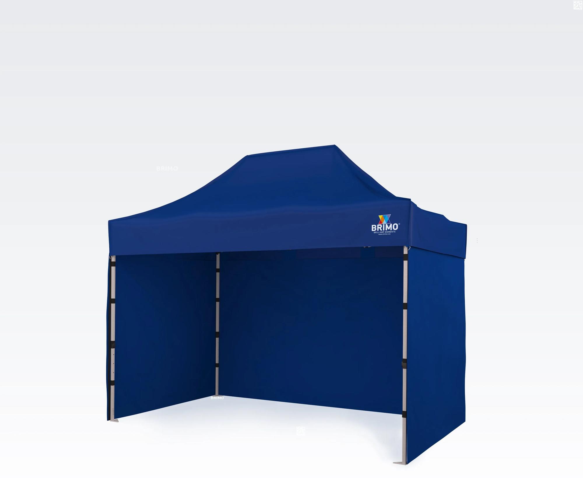 BRIMO Párty stan 2x3m - s 3 stenami - Modrá 8