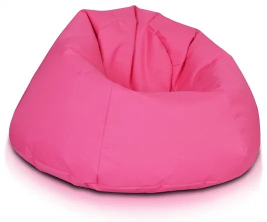 INTERMEDIC SK - Sedací vak Relax 110x70 cm | kreslo na oddych z ekokože alebo polyesteru, 300 l Farba: NC10 - Ružová (Polyester)