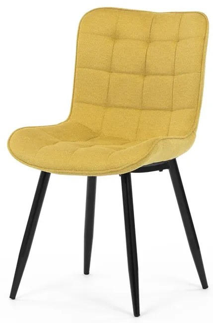 Autronic BONTEC Jedálenská stolička, béžová, látka, HC-462 BG2 Farba: Žltá