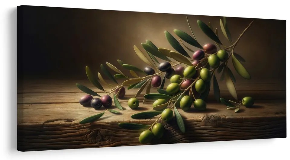 Obraz olivy na dreve