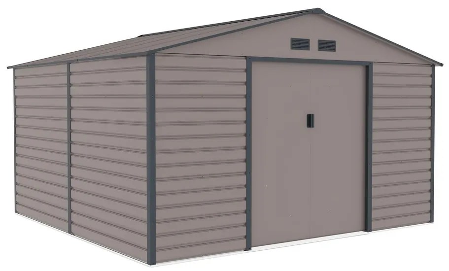 Záhradný domček G21 GAH 1085 - 340 x 319 cm, šedý 63900571