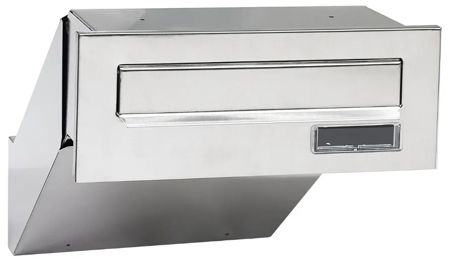 Poštová schránka BK 38, šikmá, nerez Poštová schránka BK 38, šikmá, nerez