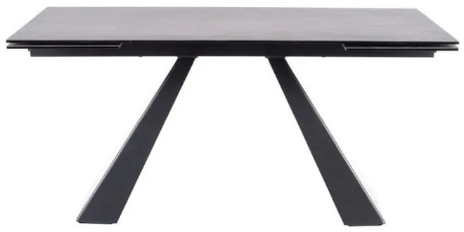 Jedálenský stôl Salvadore II, 120 x 80 cm, mramor / čierna
