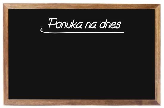 Toptabule.sk Čierna kriedová tabuľa v drevenom ráme mahagón 120x180 cm