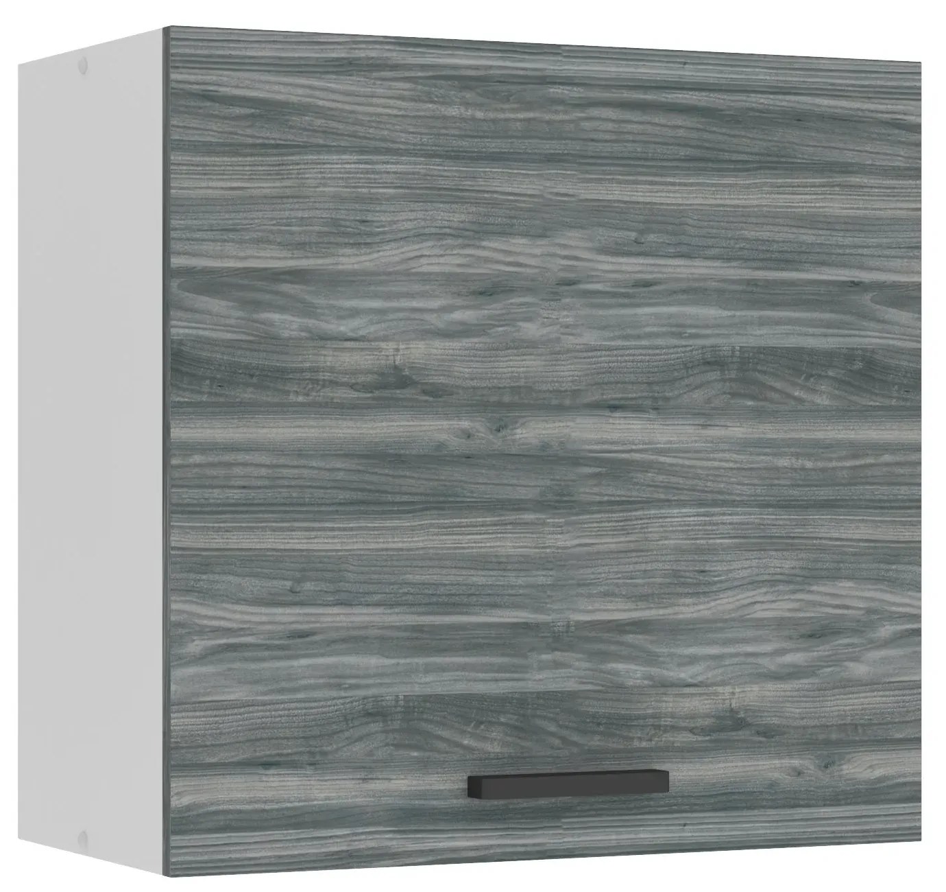 Kuchynská skrinka Belini Premium Full Version horná 60 cm šedý antracit Glamour Wood