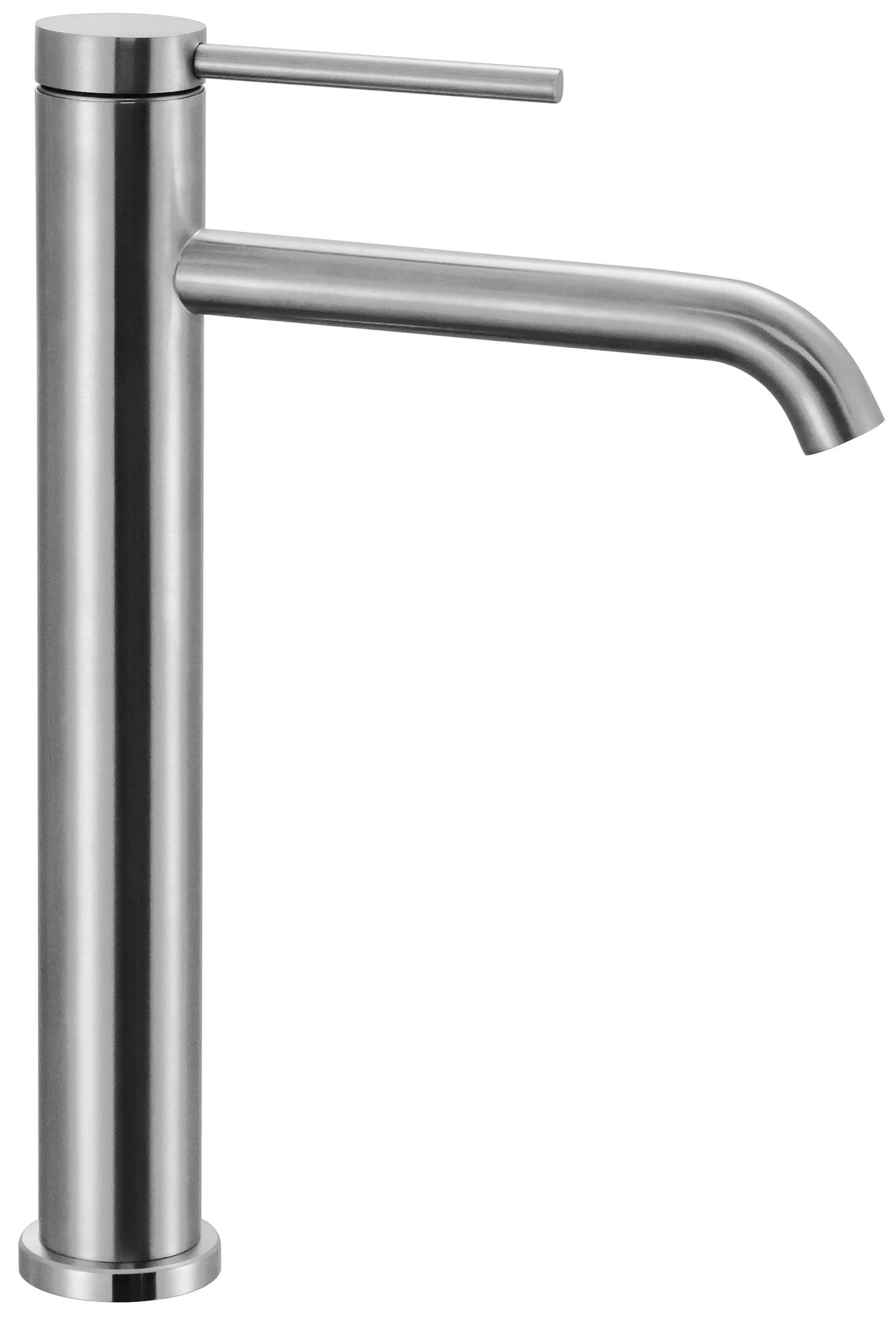 Rea Clif, vysoká umývadlová batéria h-295, brúsená oceľ, REA-B5330