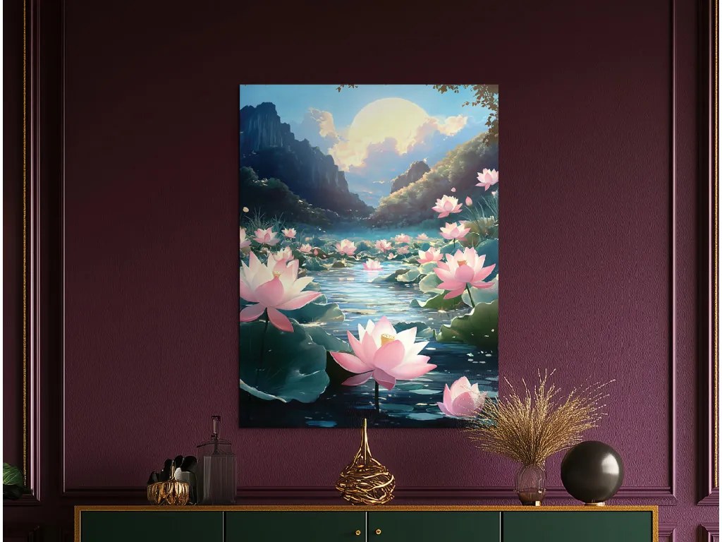 drevko | Obraz na stenu Rozprávkové lekná