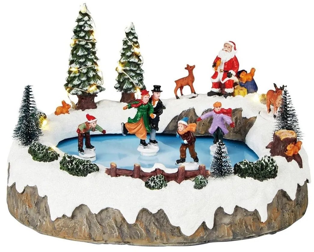 LED svetelná dekorácia FRISK, napájanie: batériové, teplá biela, výška: 16 cm