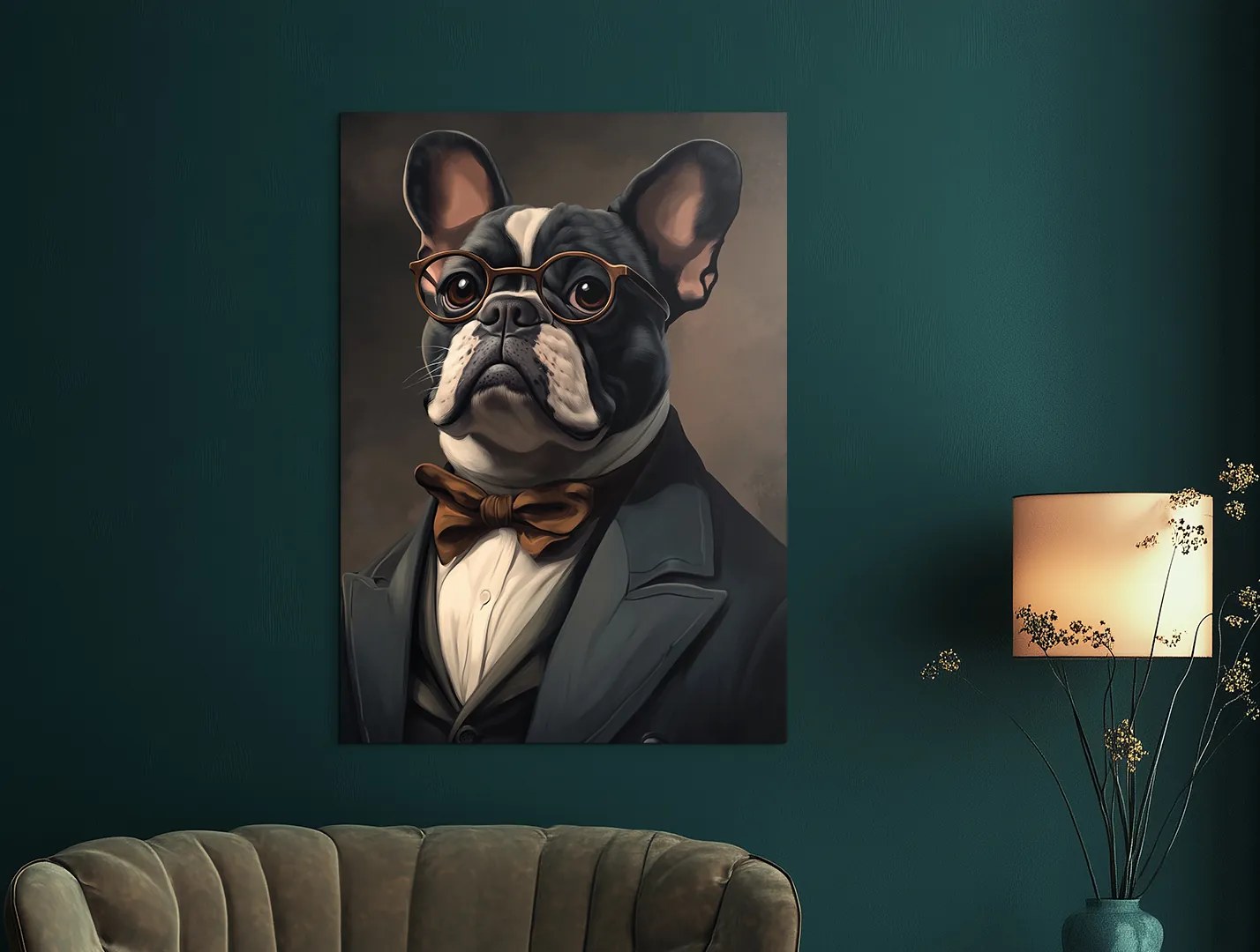 drevko | Obraz Pán buldoček