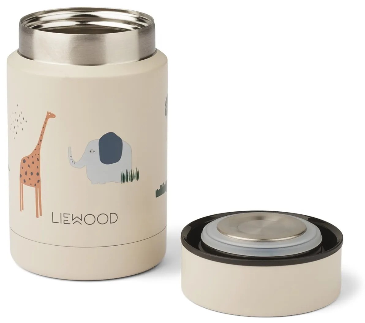 LIEWOOD Termoska Nadja Safari Sandy mix Food Jar Recycled