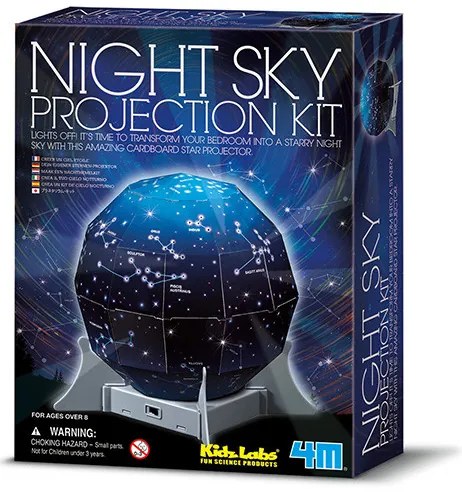 Mapa nočnej oblohy 3D