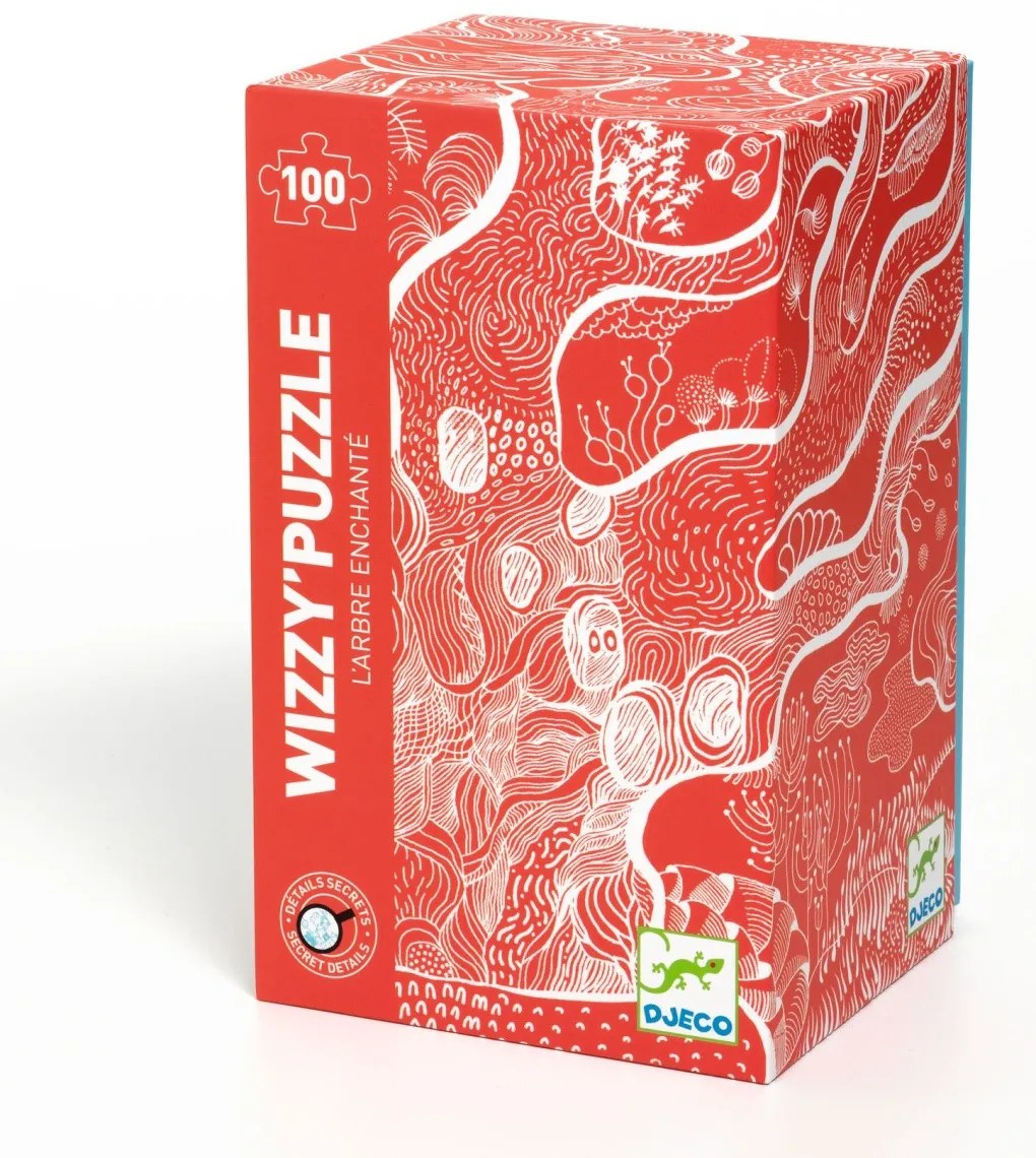 Efektné puzzle - začarovaný strom - 100 ks