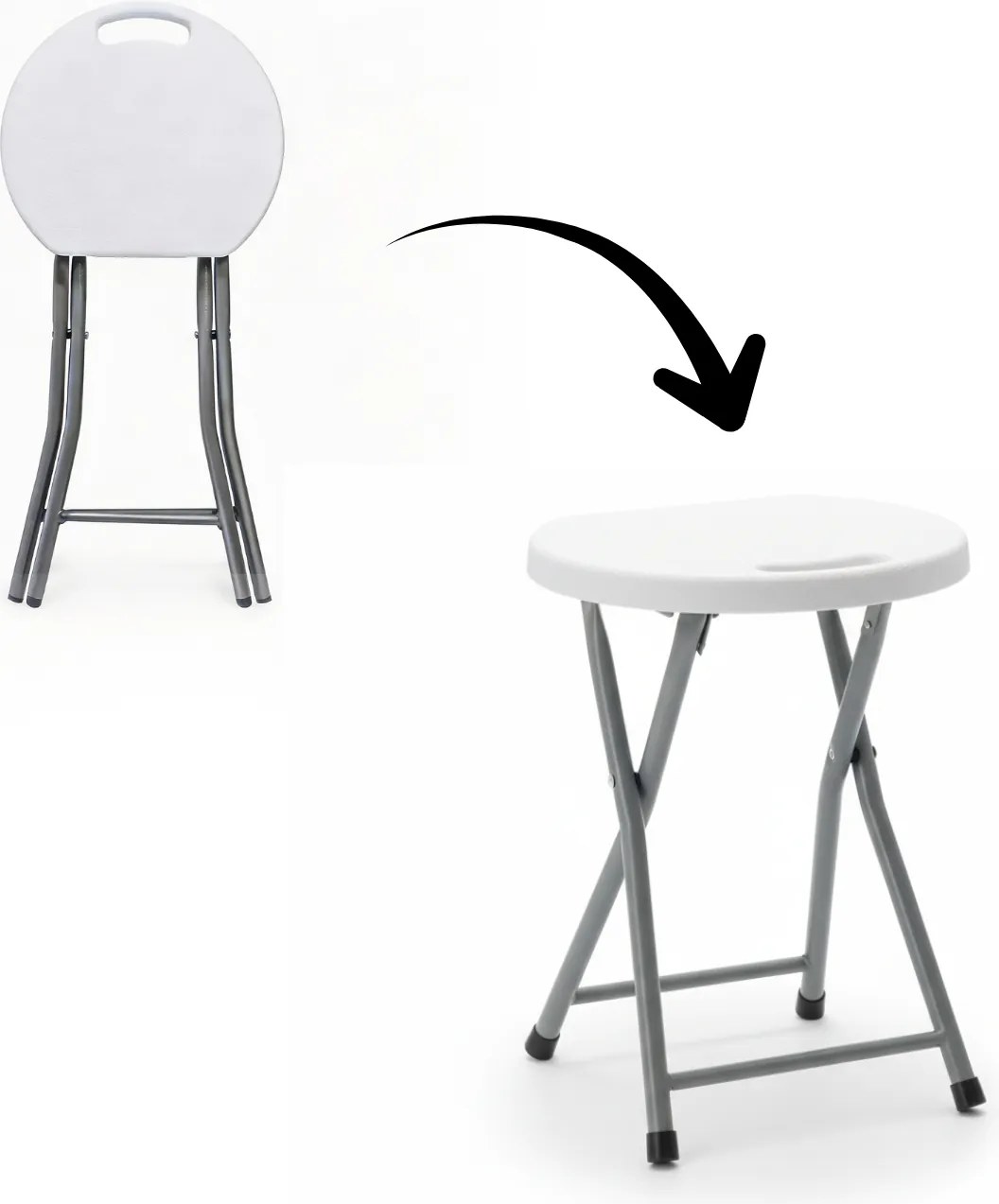 SKLADACIA TURISTICKÁ/KATERINGOVÁ STOLIČKA dia32 x 44 CM *9637