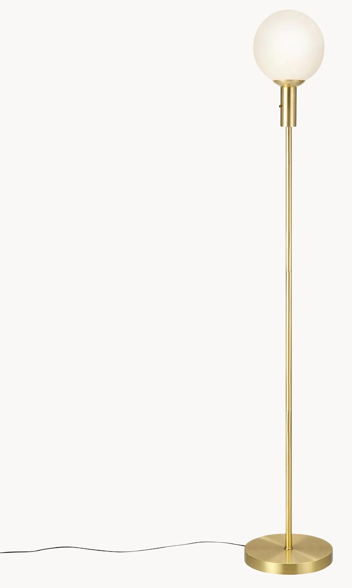 Stojacia lampa z opálového skla Minna