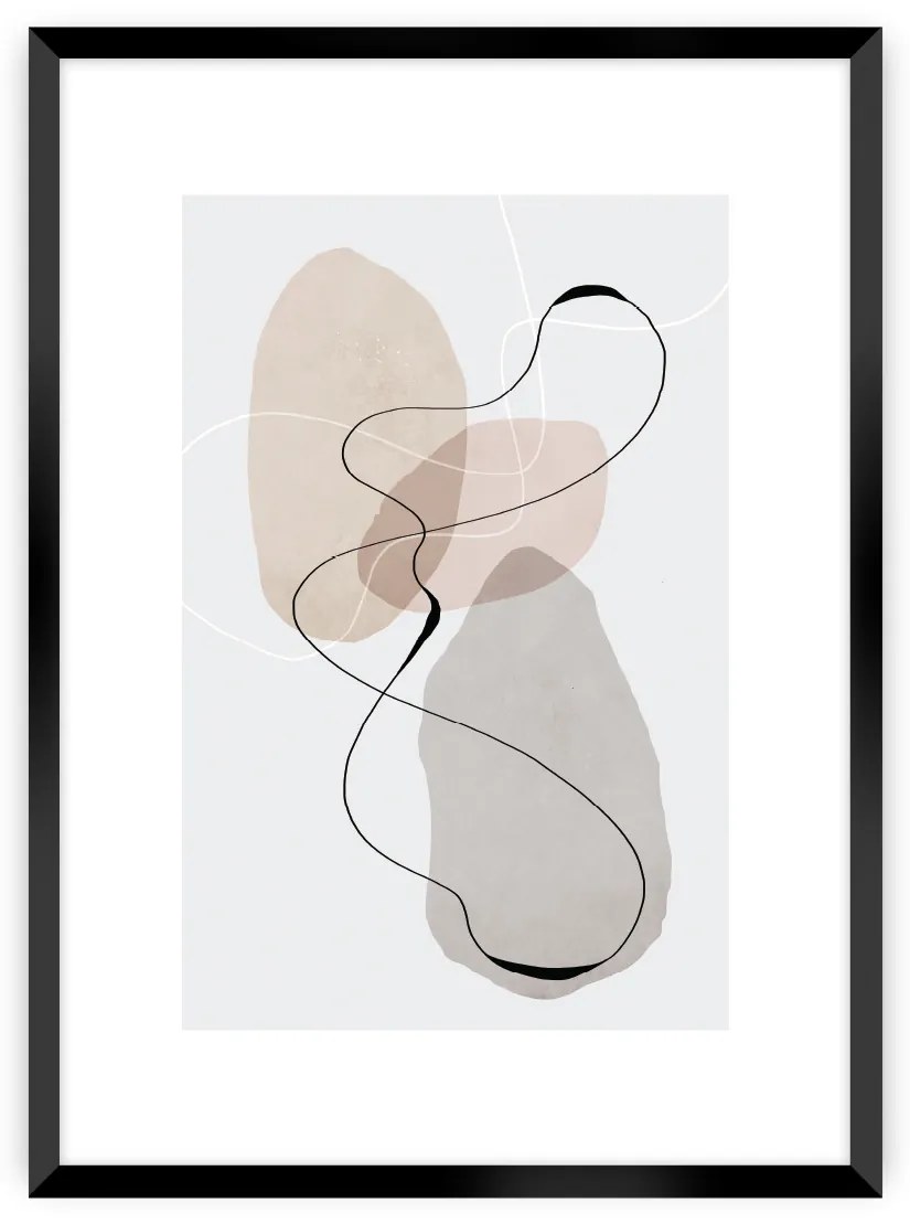 Plagát Abstract Lines I