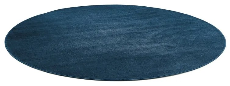 Okrúhly koberec KEVIN, Ø 4000 mm, modrá