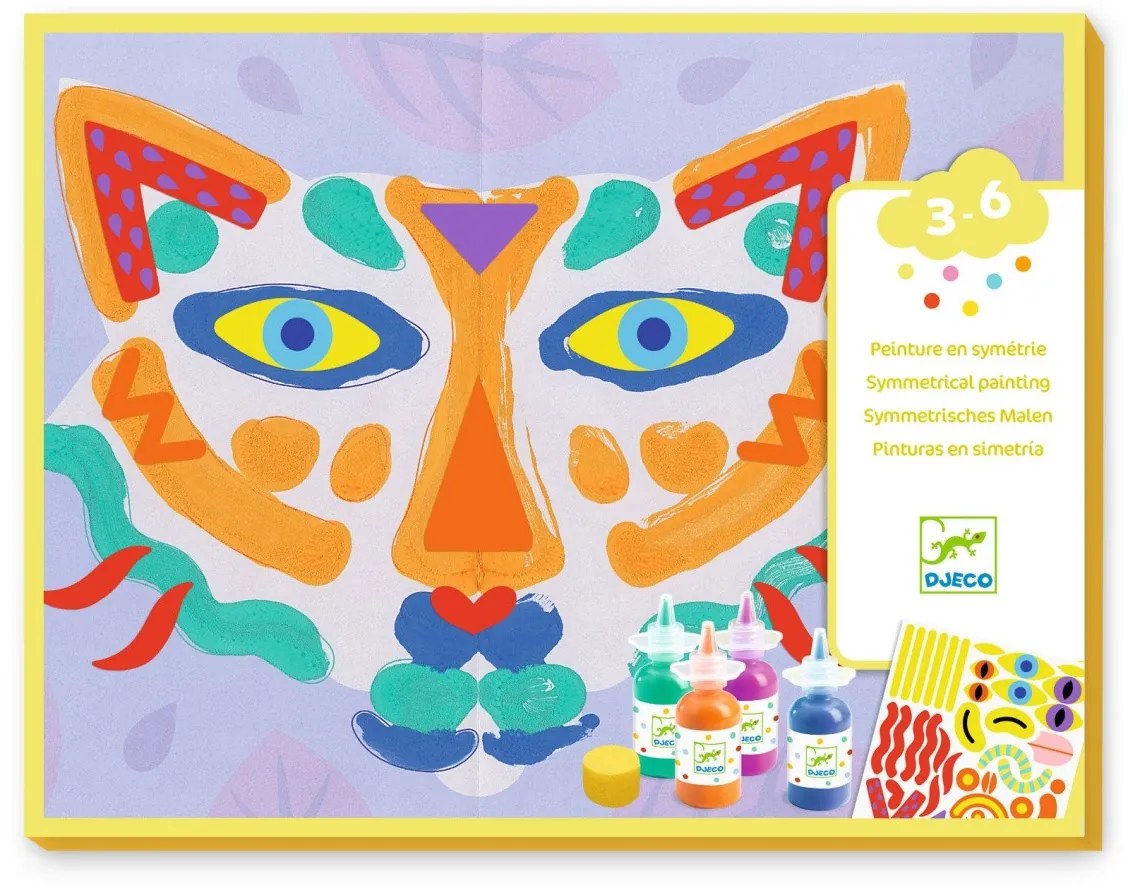 Výtvarná hra - symetrické obrázky