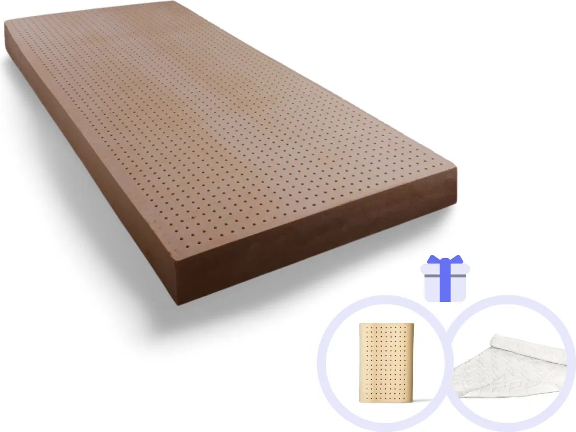 Novaya Detský latexový matrac 100% prírodný (nezónový) Rozmer: 190x85, Poťahová látka: Aloe Vera, Výška: 12 cm