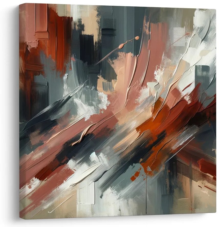 Obraz divoké farby v pohybe