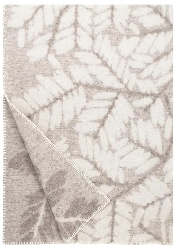 Vlnená deka Verso 130x180, béžová