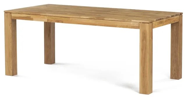 Autronic BONTEC Jedálenský stôl 180x90cm, masív, dub, DS-H180 DUB Farba: Prírodné
