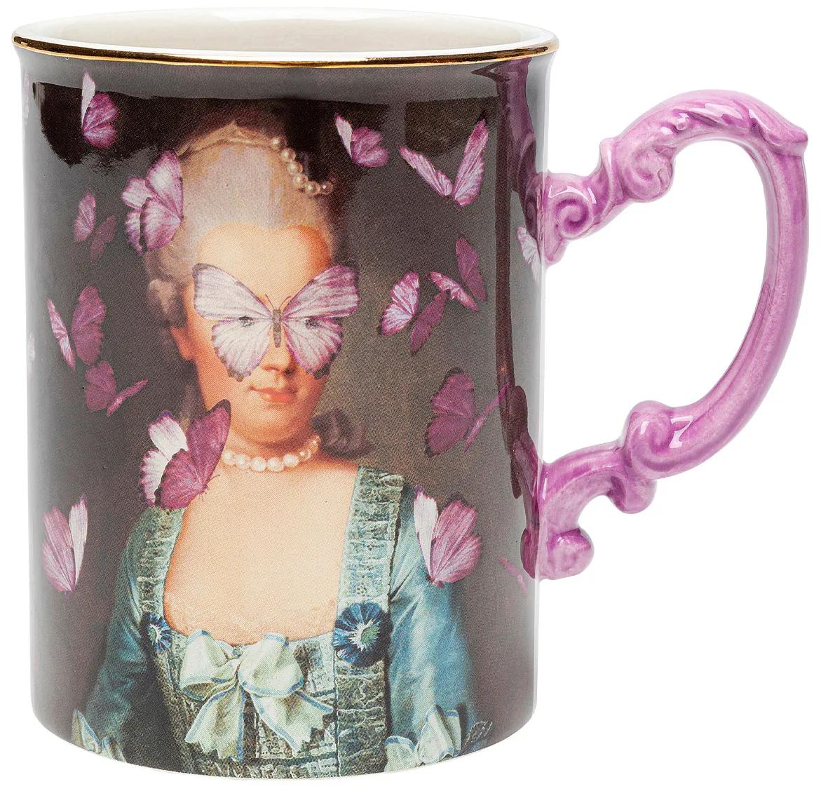 Comtesse šálka viacfarebná