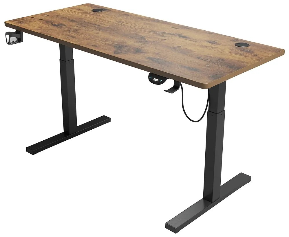 Herný stôl BR04 LOFT s čiernym rámom 120 cm